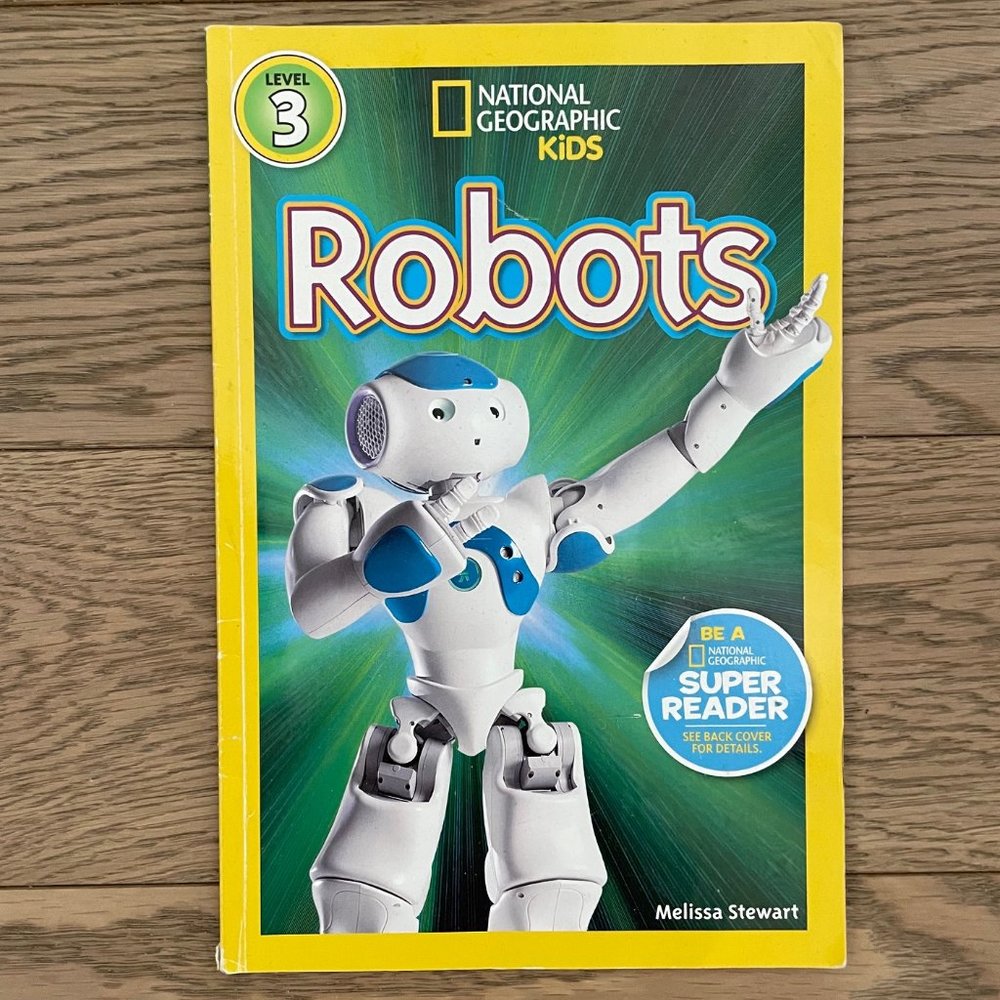 National Geographic Kids Robots, Readers Lvl 3, Paperback - Picture 1 of 5
